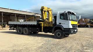 91-Leilão de CAMINHÃO GUINDAUTOC/CARROCERIA M.B AXOR 31316X4, 2019/2020,PL.: 8(SP)(Ref.: CBF/280452)