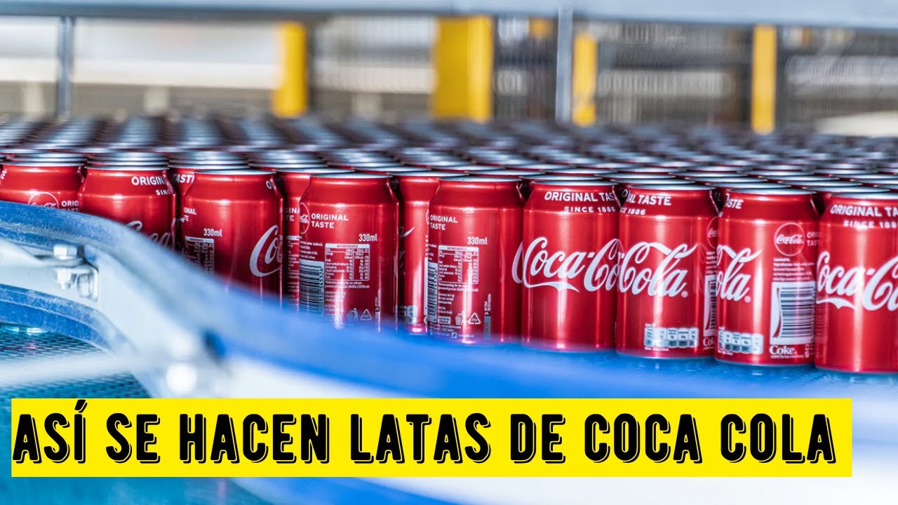 Cómo Se Hacen las Latas de Coca Cola | Proceso en Fábica Latas de
