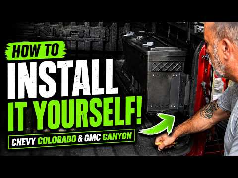 How to Install a Swing Out Truck Bed Toolbox | Chevy Colorado & GMC Canyon