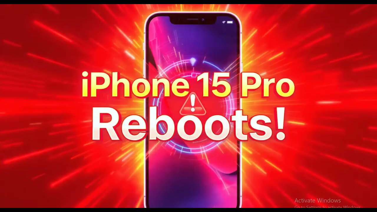 How to fix iPhone 15 Pro rebooting every 2 minutes