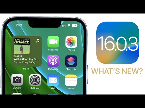 iOS 16.0.3 Released - What's New?