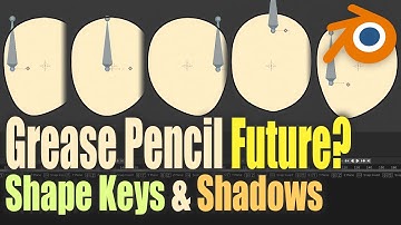 Why are Blender Grease Pencil Shape Keys Important | Useful Workaround - Blender 3.1 Tutorial