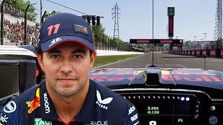 How Often Does Checo Perez Blink At Suzuka? | Oracle Virtual Laps 🇯🇵 #F1