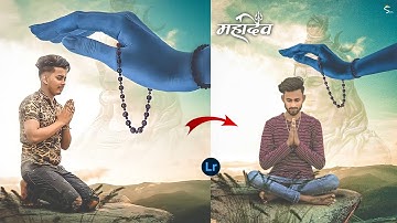 Mahashivratri Photo Editing | Lightroom Mobile | Mahadev | Photo Editing - Sumit Mahor