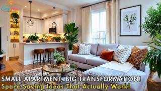 Genius Tiny Apartment Makeover Ideas That Maximize Every Inch Perfectly!