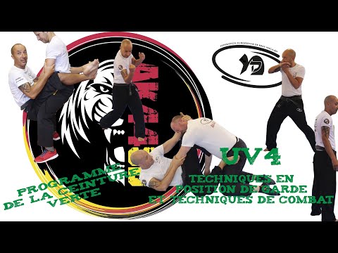 Krav Maga FEKM · Ceinture Verte · UV5 — «Position montée, étranglement à deux mains»