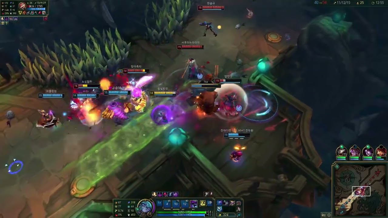 언랭의 칼바람 벡스