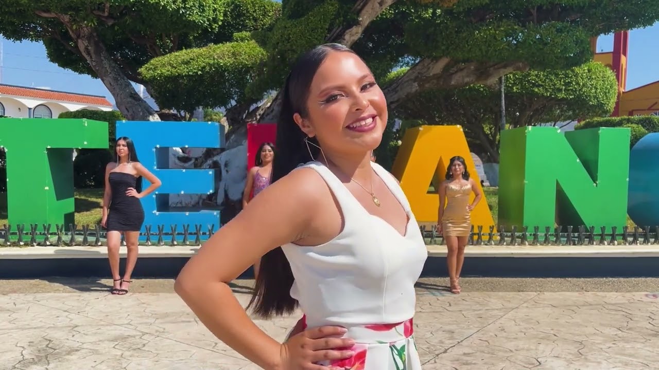 Candidatas a Reyna de la Feria Jaltenango 2023