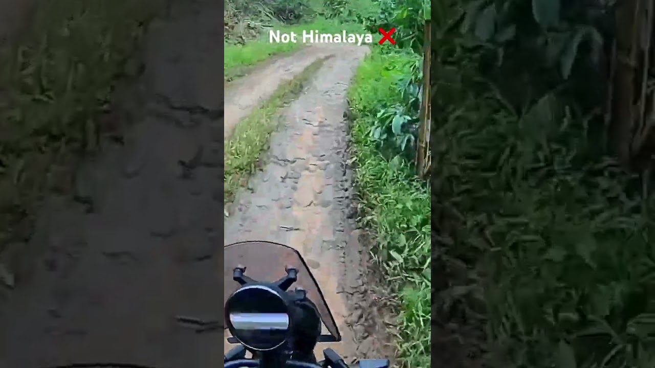 Off-Road🏍️| It’s Not Himalaya, It’s Chikmagalur! | Ukkada Waterfall  