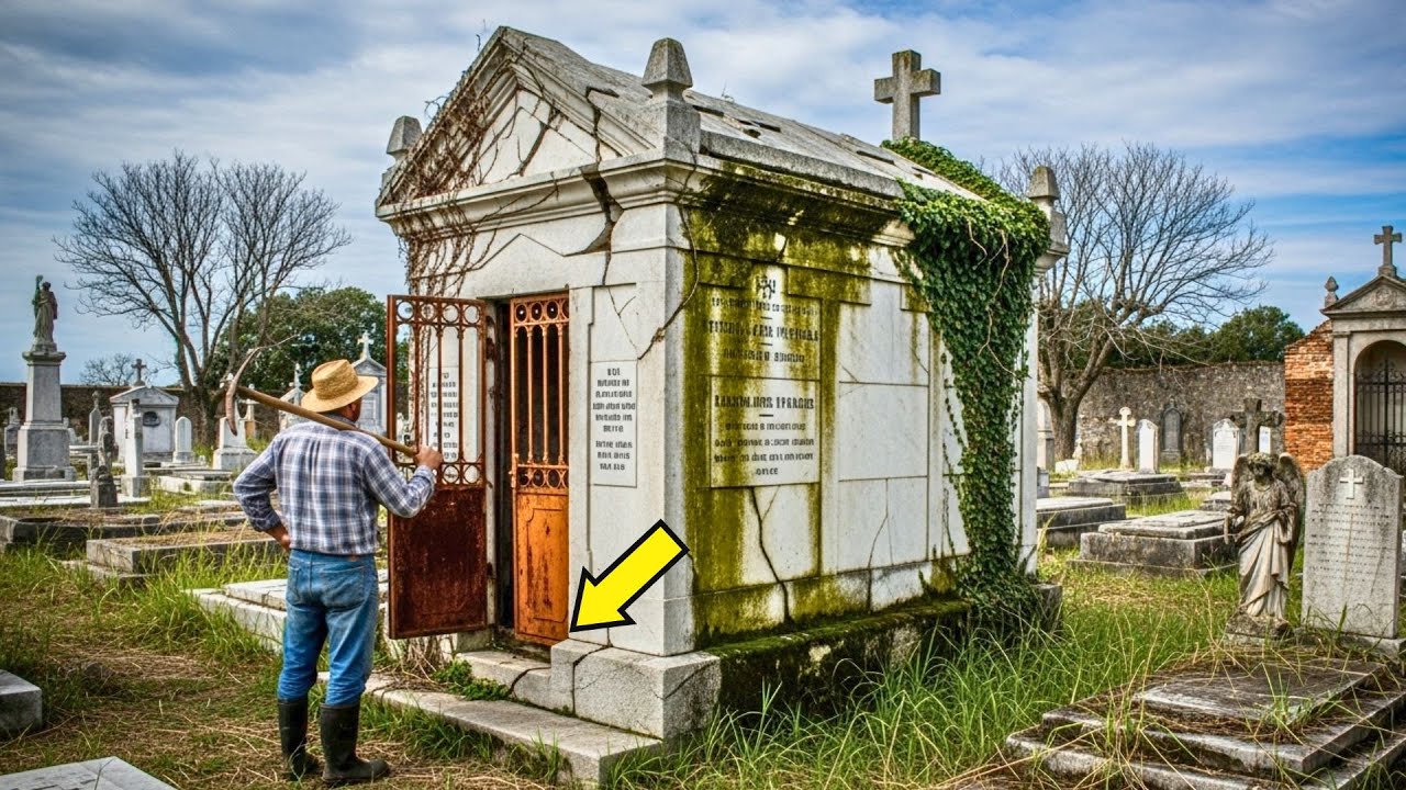 Agricultor Pobre Comprou por R$500 um Jazigo Abandonado — Mas o Que Ele Encontrou Lá Chocou todos!