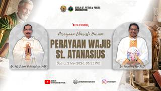 Perayaan Ekaristi Harian &amp; Doa Rosario - Sabtu, 2 Mei 2026 2026 - 05.25 WIB | Paroki Minomartani