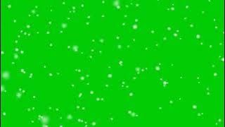 Snow fall green screen