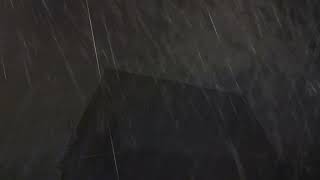 Sensational Heavy Rain Drop Ambient sounds on A Tin Metal Rooftop For Complete Relaxation Or Sleep😴