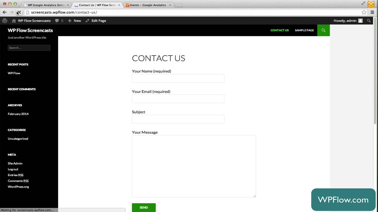Tracking Contact Form 7 Submissions - WPFlow