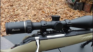 Sight-In Of The Burris 3X9X50Mm Rifle Scope On The Ruger American Ranch Rifle In 5.56 Nato