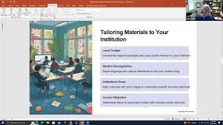 Using Generative AI in OER: How to Create Sustainable Supplementary Materials