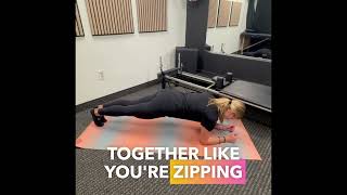 Forearm Plank with Core + Inner Thigh Activation | Pelvic Floor Friendly Modification