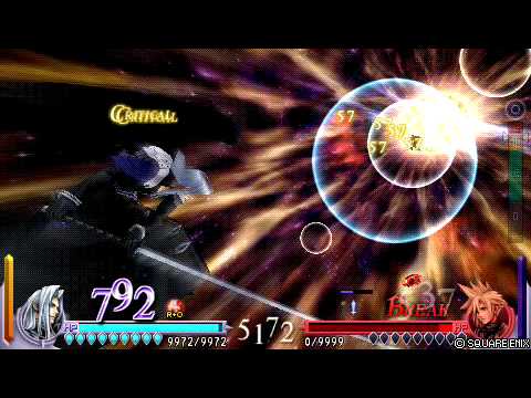 北米版 DFF セフィロス(Sephiroth) VS クラウド(Cloud) Lv 105 最強