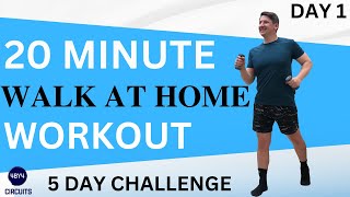 Over 50s 20 Minute Walk At Home - 5 Day Challenge