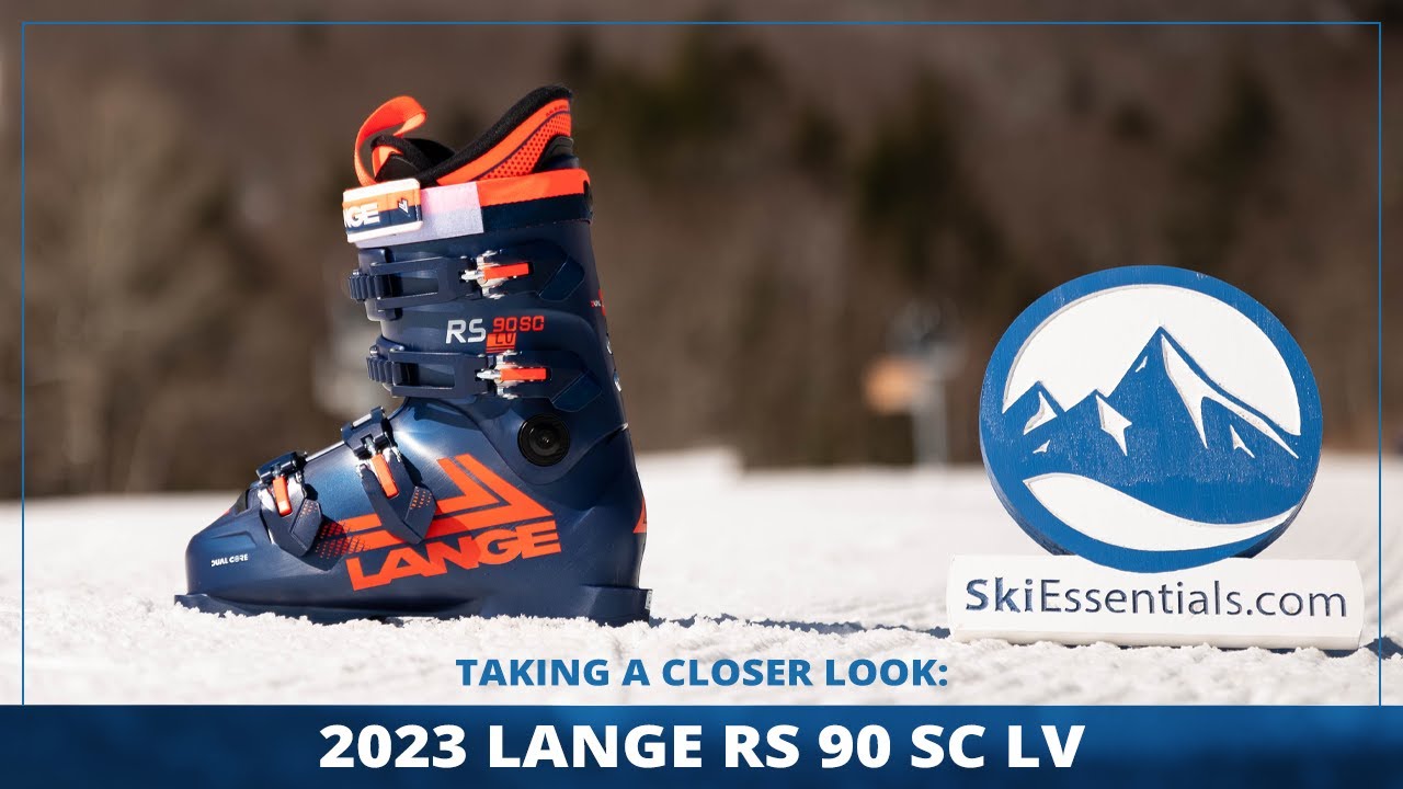 2023 Lange RS 90 SC LV Ski Boots Short Review with SkiEssentials.com