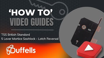 TSS British Standard 5 Lever Mortice Sashlock - Latch Reversal