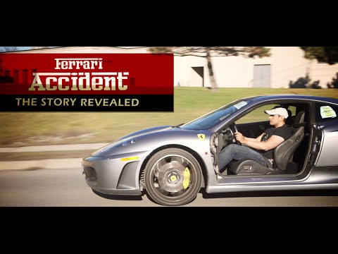 Ferrari Accident – $40,000 Door Repair!