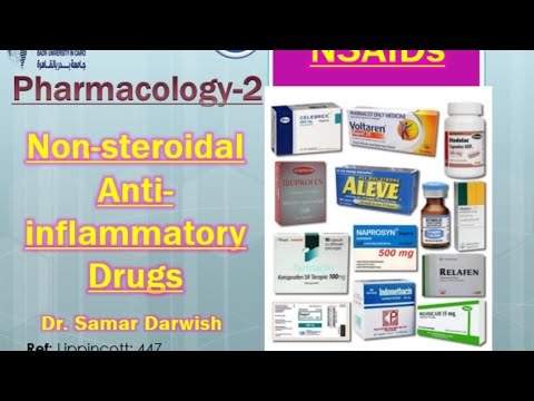 علم الصيدلة 2 مضادات الالتهاب غير الستيرويدية  2  