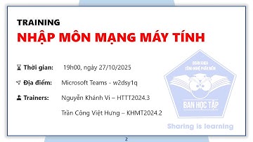 [BHTCNPM] TRAINING NHẬP MÔN MẠNG MÁY TÍNH BUỔI 1 - GIỮA KỲ 1 NH 2025-2026