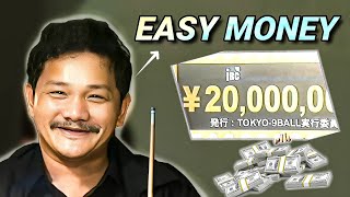 The Match that Made EFREN REYES Extra RICH | 20 Million Yen\/129K USD Payout