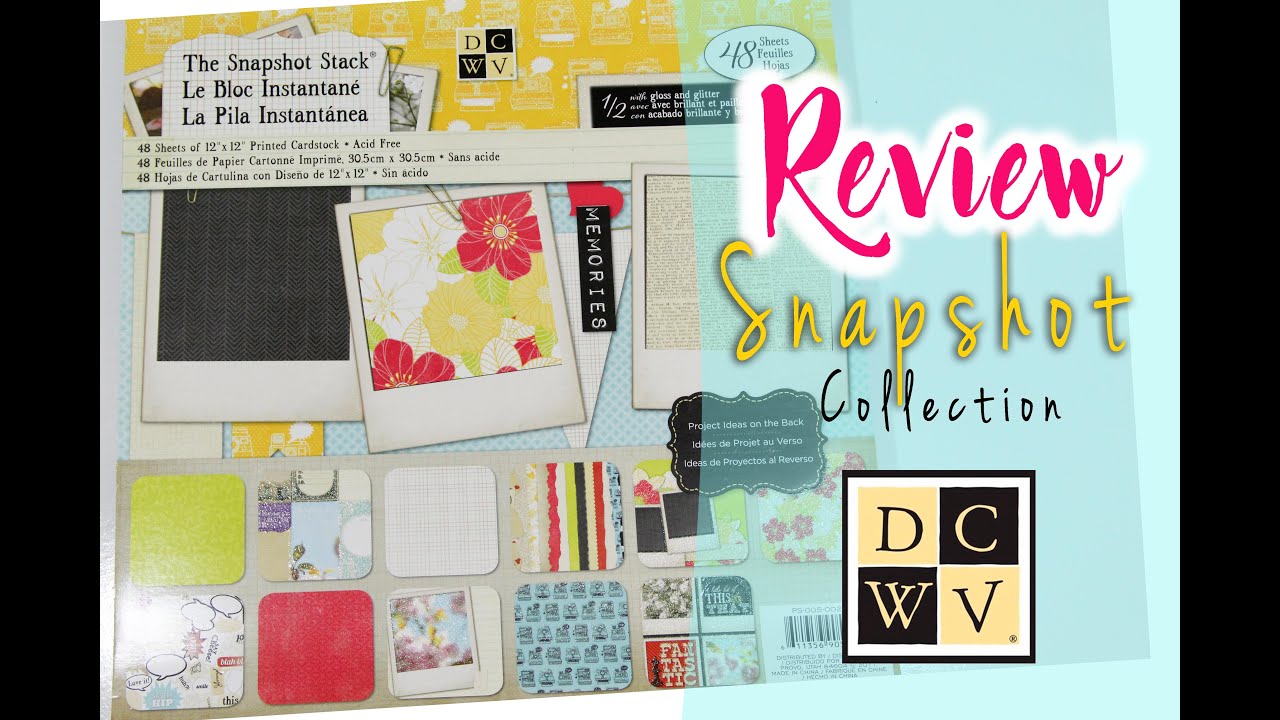 Snapshot Collection - DCWV - 30x30 Paper Pad