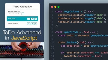 ASMR - Programming Advanced To Do List in JavaScript - No Talking