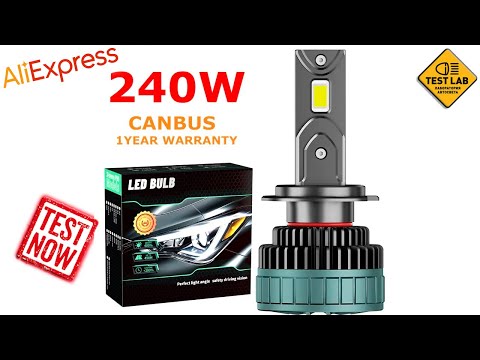 Видео: LED лампы на 250W с ALIEXPRESS! Смотрим на новое творение китайских инженеров!