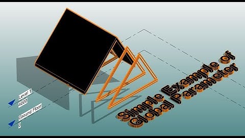 Everyday Revit (Day 407) - Simple Example of Global Parameter