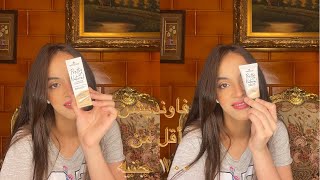 ريفيو فاونديشن إيسنس الجديد essence Pretty natural foundation /إختبار أكتر من ٦ ساعات ⏰