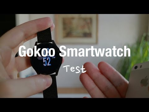GOKOO Smartwatch Fitness Tracker Test (IP67 Wasserdicht mit Pulsmesser)