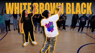 White Brown Black BhangraFunk Dance - Brampton and Chicago | Chaya and Shivani | Karan Aujla