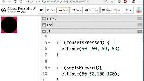 Day Something MousePressed vs MouseIsPressed