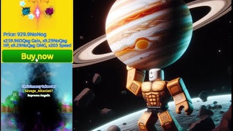 Fast Lifting Simulator, getting maxed again ! (7th rebirth.)