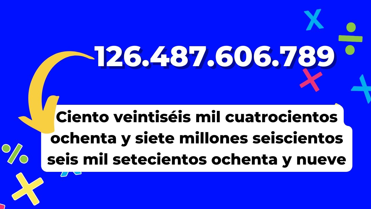 Cómo Escribir Números en Letras - YouTube