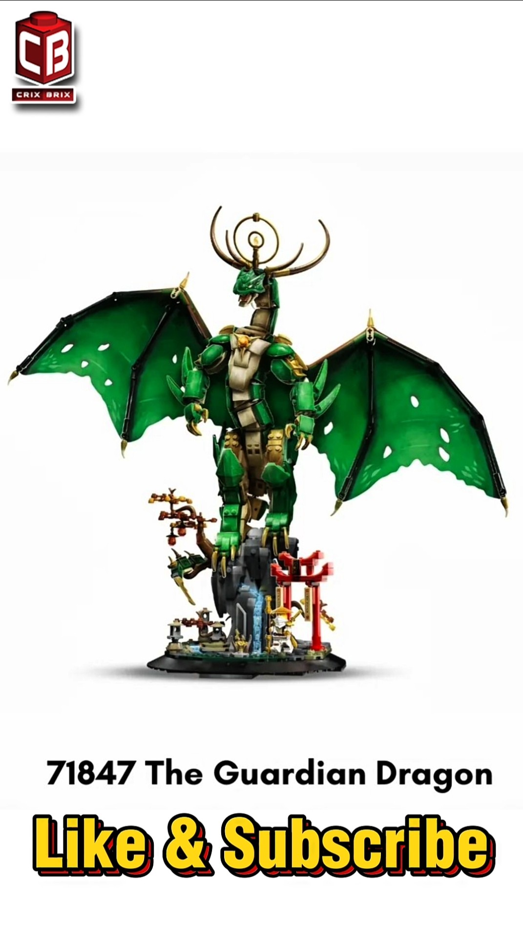 LEGO Ninjago Legends 71847 The Guardian Dragon - YouTube