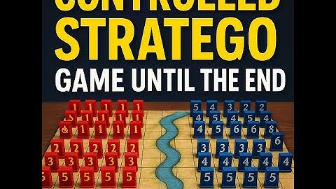 Funkysnake VS Indesit controlled stratego game until the end