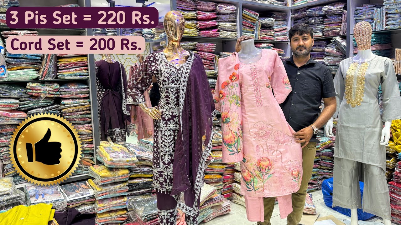 चौंका देने वाले रेट 😱 Hidden Kurtis Manufacturer, Ahmedabad Kurti & Cord Set Manufacturur