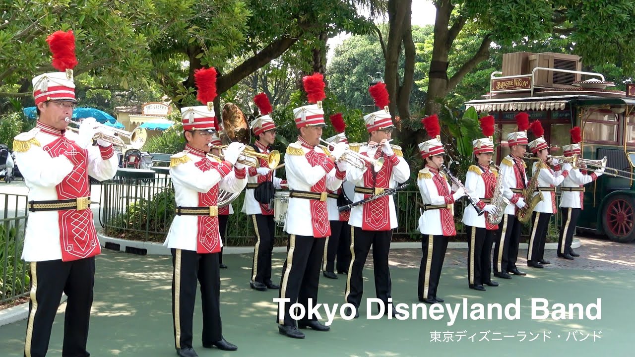 【4K】Tokyo Disneyland Band_02 ／東京ディズニーランド・バンド 演奏 🎼 *･゜