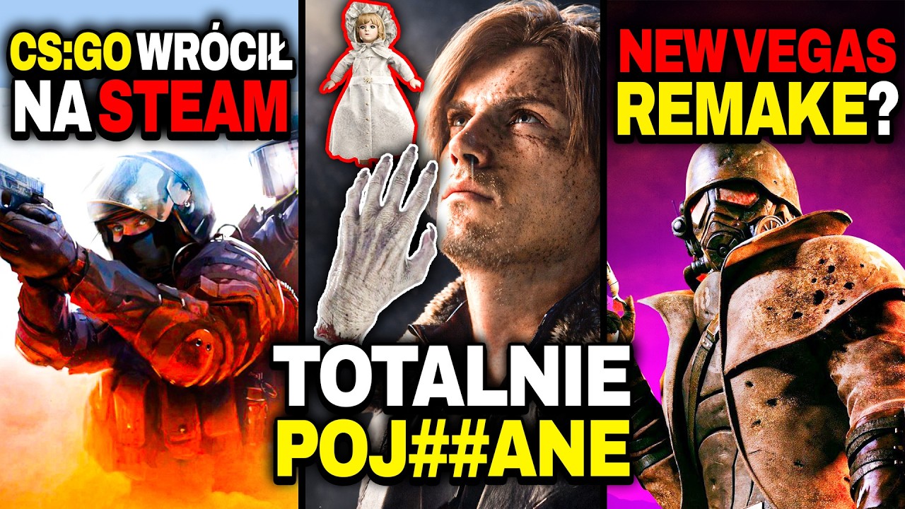 Największa ZAGADKA Resident Evil 9 ROZWALA GŁOWĘ — Zajawiają Fallout New Vegas Remake? — CS:GO Wraca