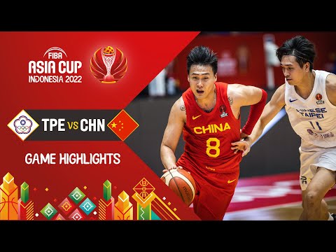 Chinese Taipei - China 🇨🇳 | Basketball Highlights - #FIBAASIACUP 2022