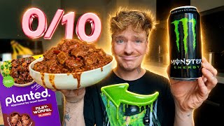 Energy Drink Gulasch 😭 Ich teste 0/10 TikTok Food 😒