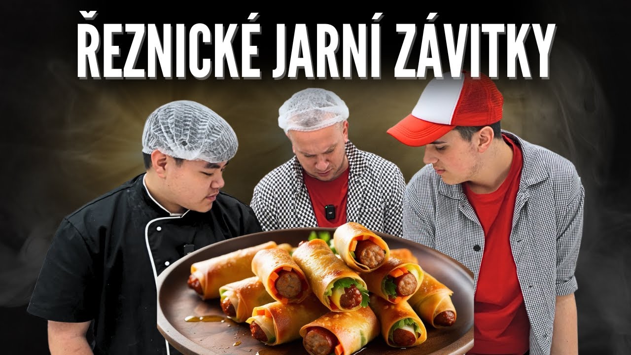 🥢Výroba klasických jarních závitků | Tradiční & s českou úpravou 😱 Dostaneme do něj klobásu? 😉