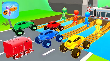 Shape shifting 🛶🚗🚲🚁🚦All Levels Gameplay Walkthrough Android,ios Max Level Ep51