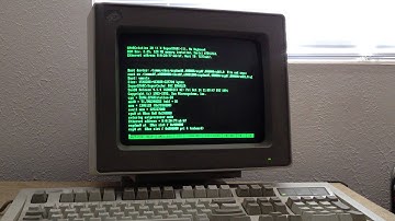 SPARCStation 20 Startup (Serial Console)