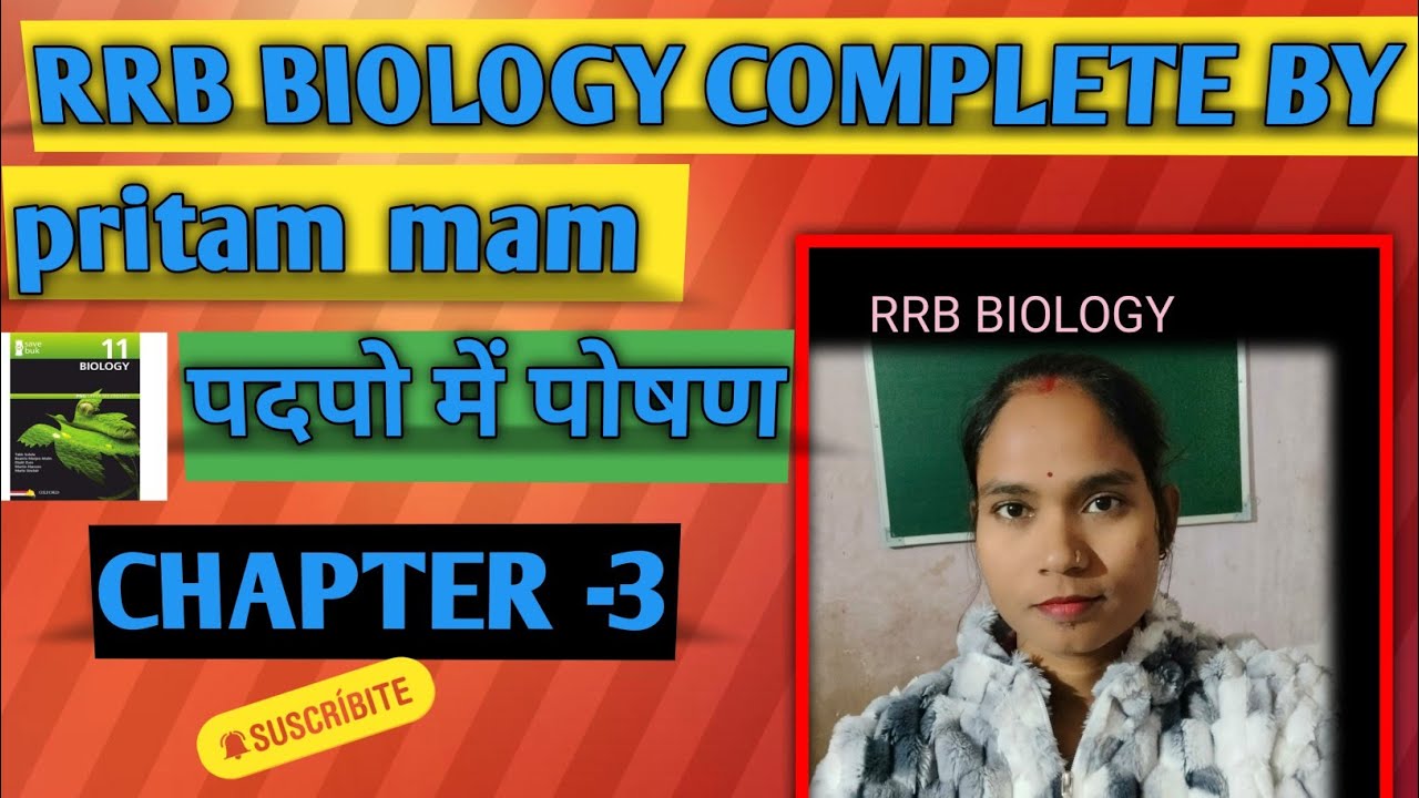 RRB BIOLOGY COMPLETE BY PRITAM MAM 